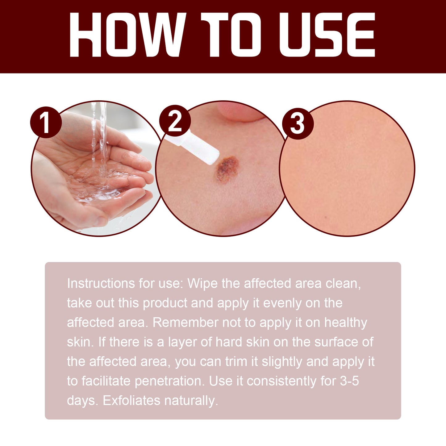 West&Month Targeted Skin Smoothing Liquid - For the Appearance of Rough Skin Bumps, Precise Applicator