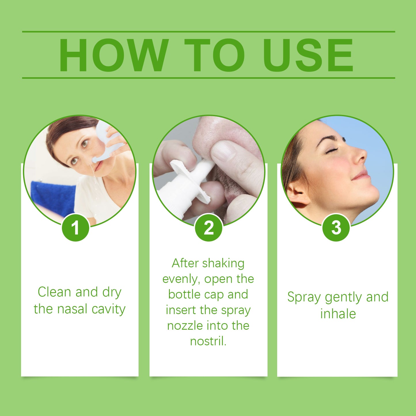 XIMONTH Refreshing Nasal Moisturizing Spray - Soothing Mist for Dry Nasal Passages