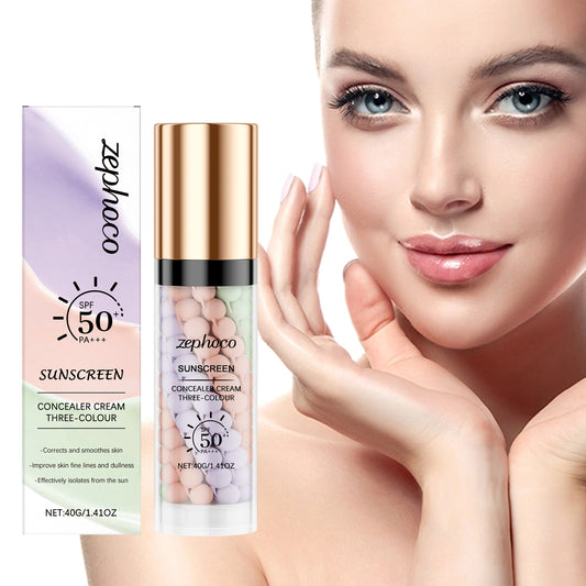 JAYSUING Moisture Cushion BB Cream - Hydrating Foundation with Flawless Coverage & UV Protection for All Skin Types