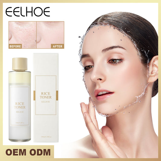 EELHOE Rice Toner for Daily Facial Care - Hydrating, Moisturizing & Brightening Skincare to Balance Oil and Wate