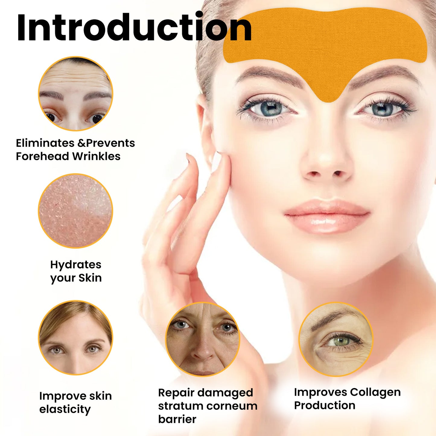 EELHOE Hydrating & Firming Forehead Wrinkle Patches