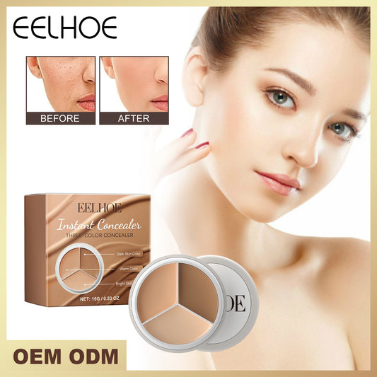 EELHOE Full Coverage Concealer - Hide Dark Circles, Blemishes, and Under-Eye Areas for a Natural Flawless Look