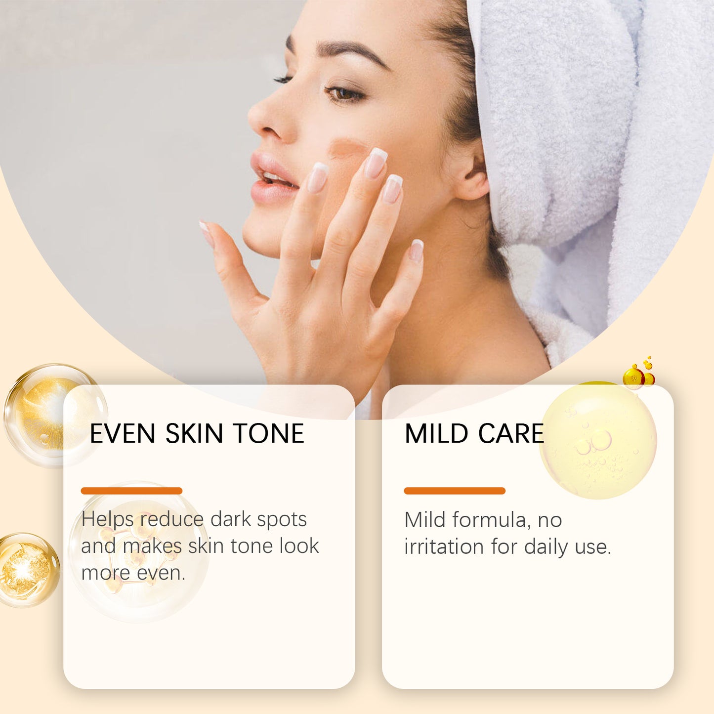 EELHOE Vitamin C Brightening Skincare Set - Face Serum, Cream & Mist for Hydrated, Glowing Skin | Dark Spot Treatment & Pore Refining Kit