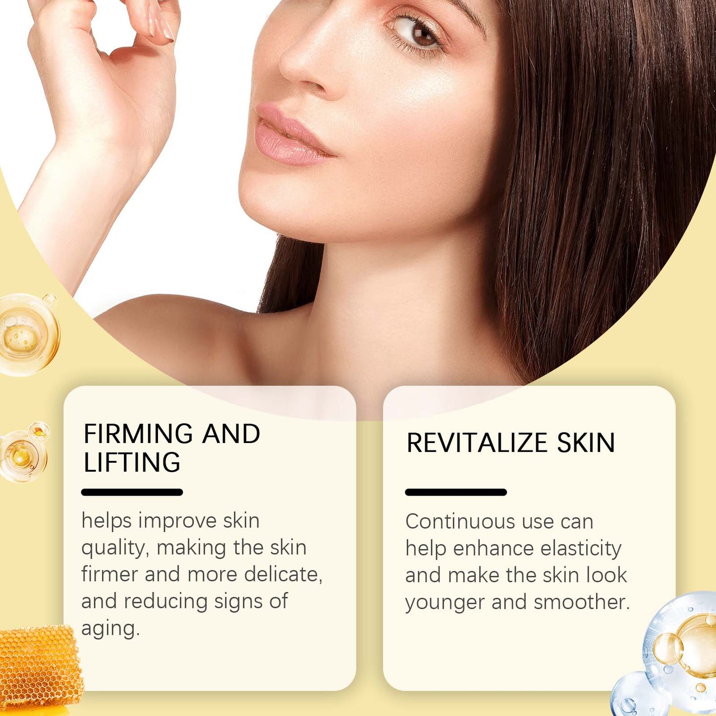 HOYGI Anti-Aging Wrinkle Reduction Serum with Copper Peptide-1 - Rejuvenating Facial Treatment for Youthful Skin