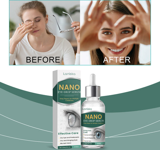 Laniska Soothing Eye Drops - For Temporary Relief of Minor Eye Irritation & Dryness, Lubricating Eye Drops