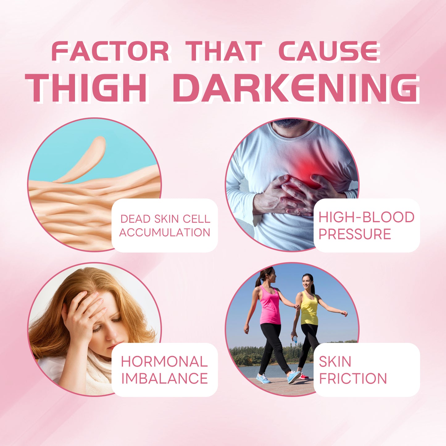 OUHOE Brightening Body Cream - For Elbows, Knees & Underarms, Evens Skin Tone, Moisturizes Dry Areas