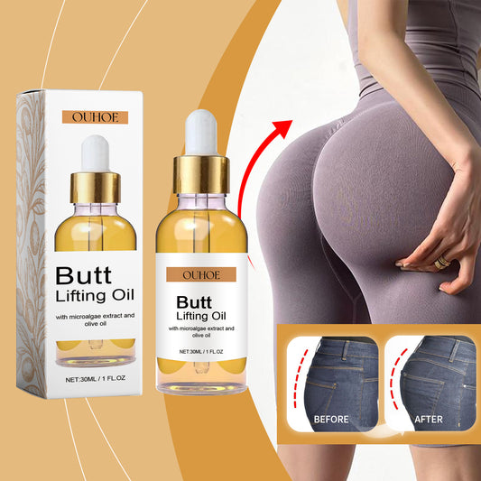 OUHOE Glowing Skin Dry Body Oil - For Hips & Body, Hydrates & Smooths Skin, Adds Radiant Shine, Non-Greasy
