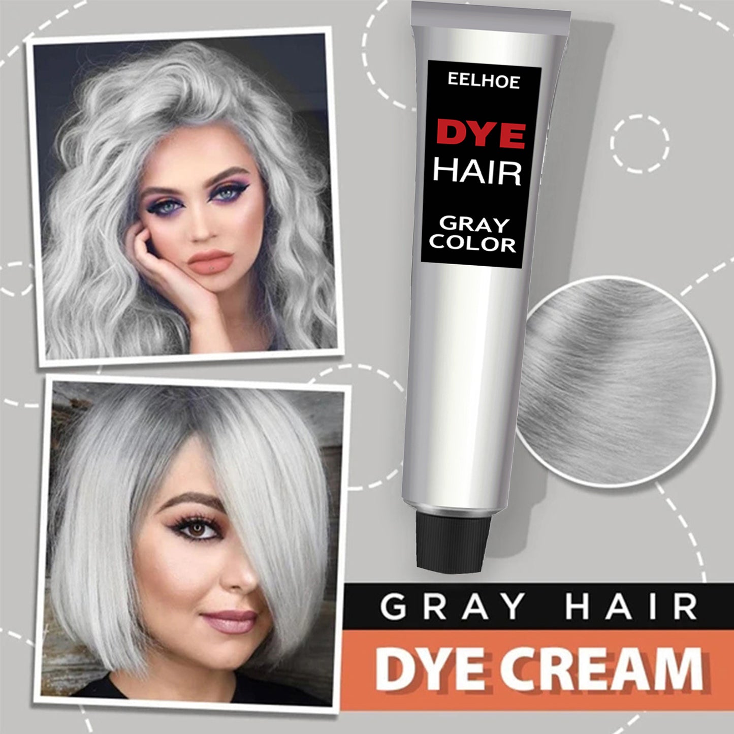 EELHOE Temporary Gray Hair Coloring Wax