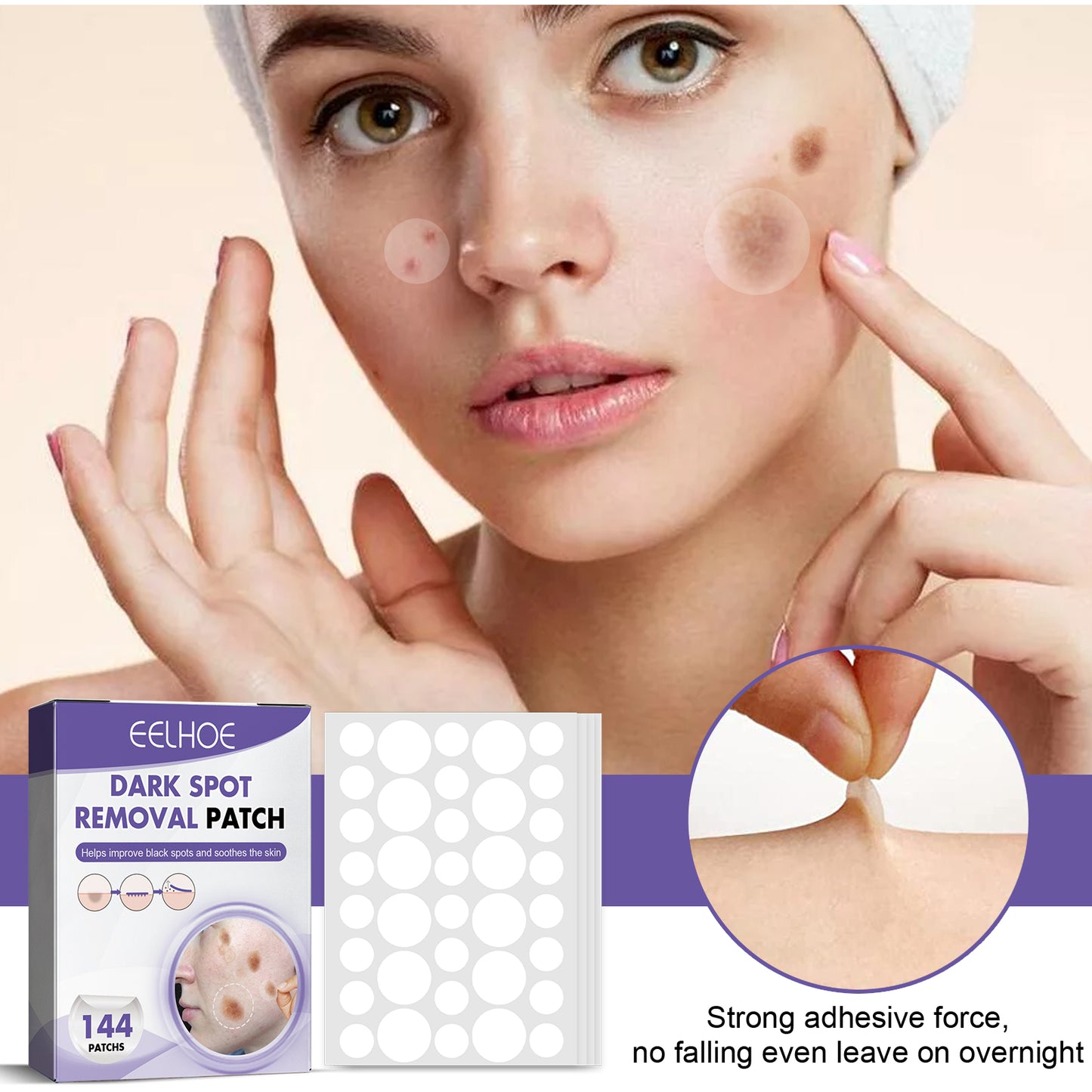 EELHOE Gentle Cleansing Facial Treatment Pads