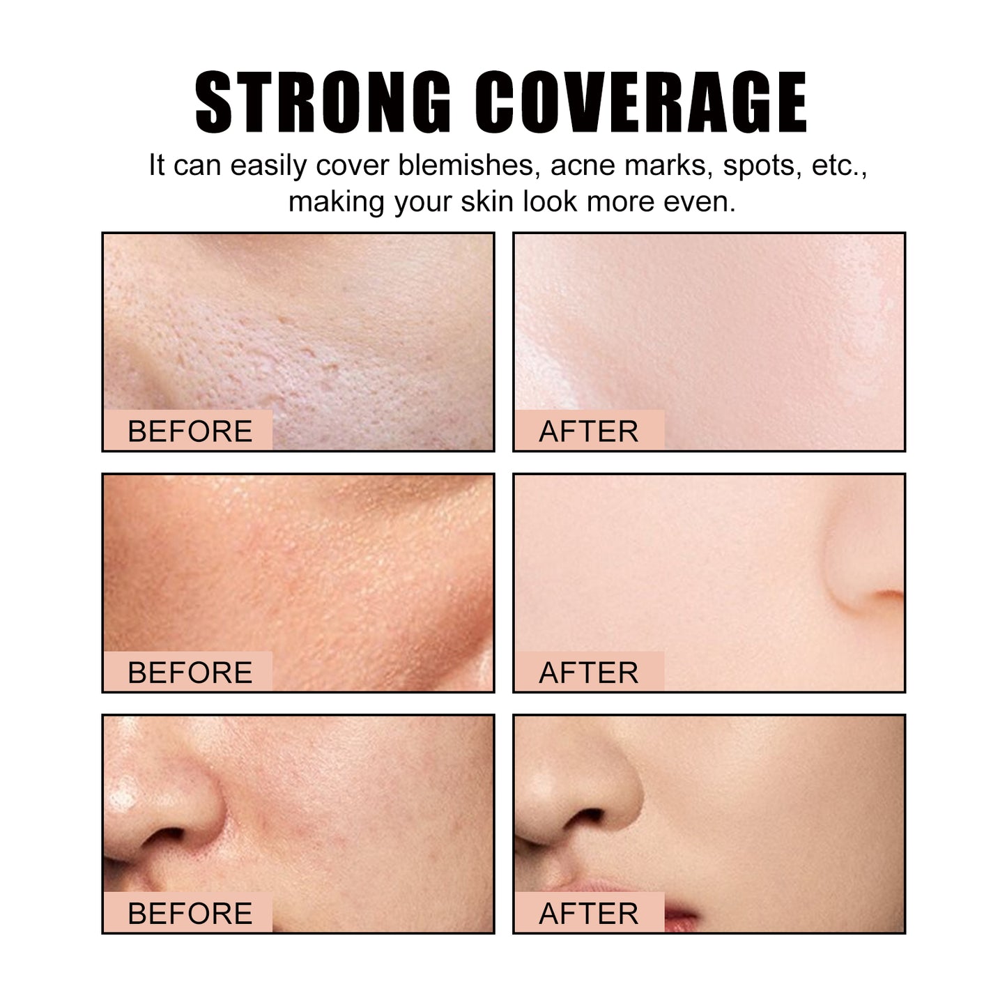 EELHOE Full Coverage Concealer - Hide Dark Circles, Blemishes, and Under-Eye Areas for a Natural Flawless Look