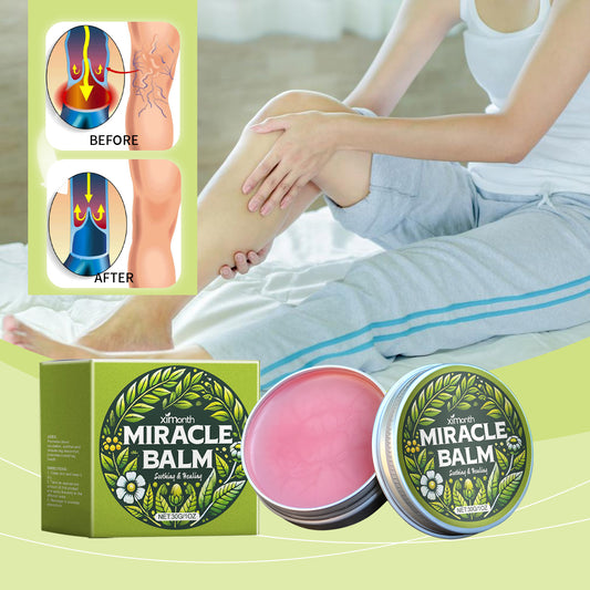 Ximonth Soothing Leg Balm - Calming Cream with Arnica & Calendula for Tired Legs, Moisturizing Relief