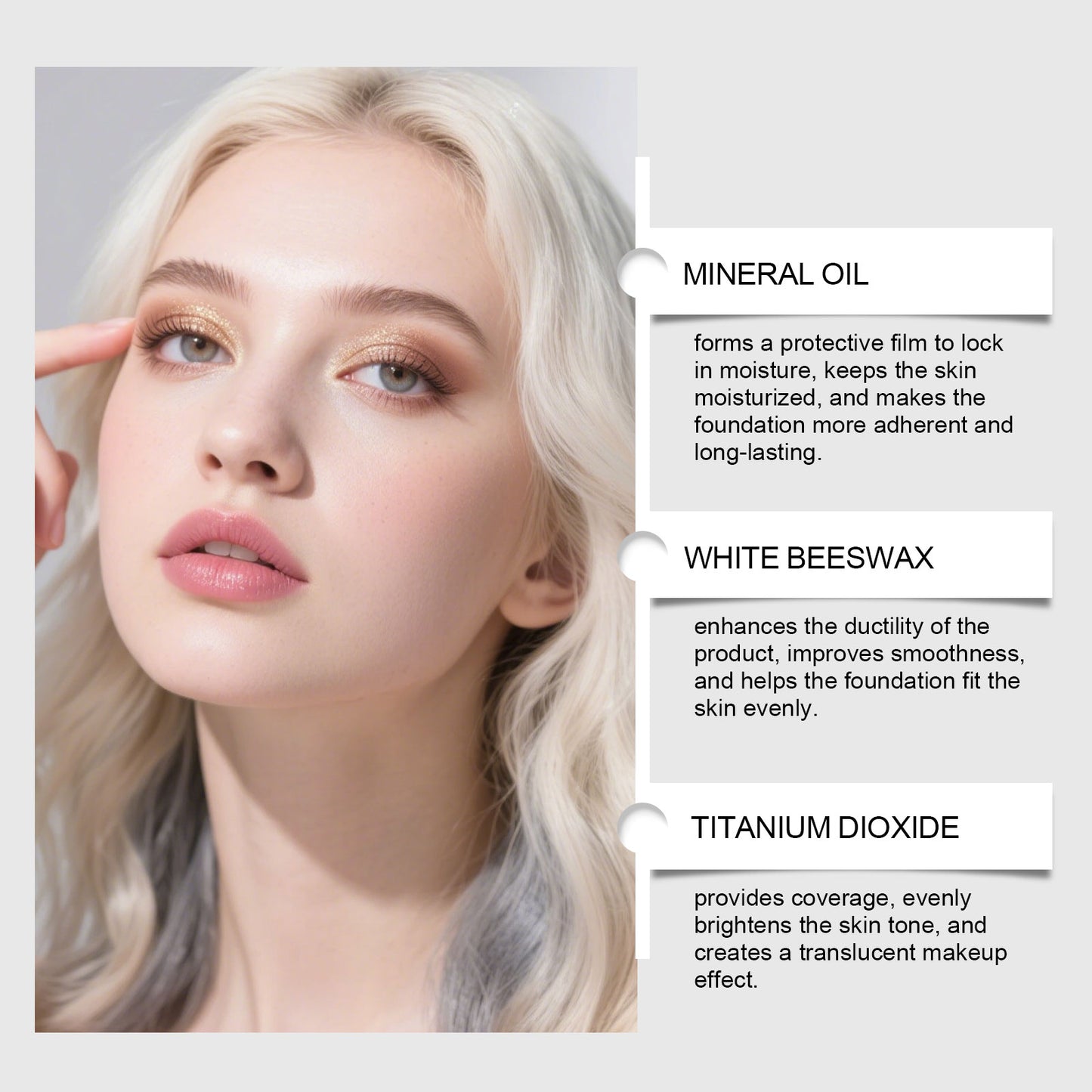 zephoco 2-in-1 Color Adjusting Foundation Stick - Lightweight, Natural Matte Finish, Buildable Coverage, Cruelty-Free