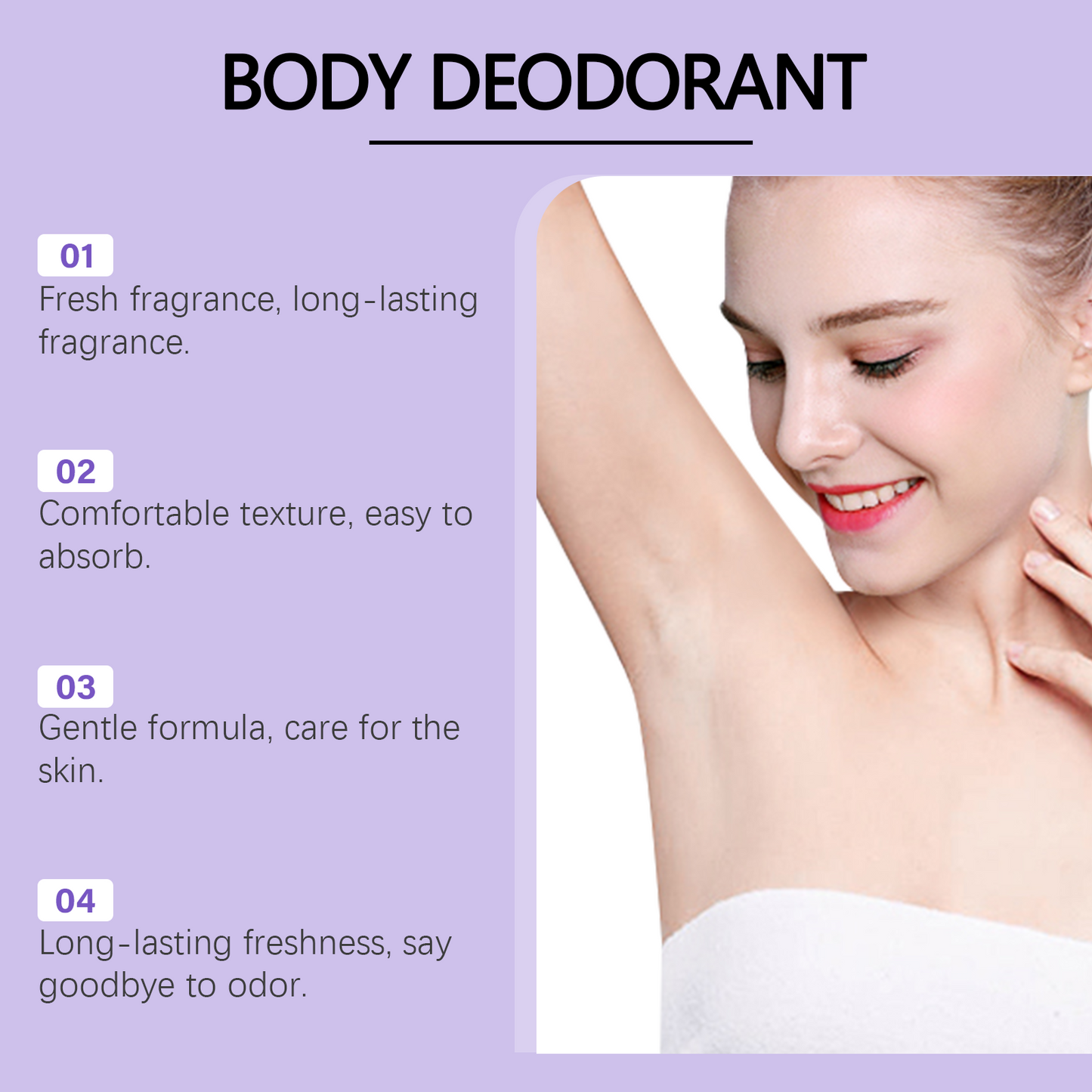 Jaysuing Vanilla Body Care Cream - All-Day Freshness, Odor Neutralizing, Lightweight Moisturizer for Smooth & Radiant Skin