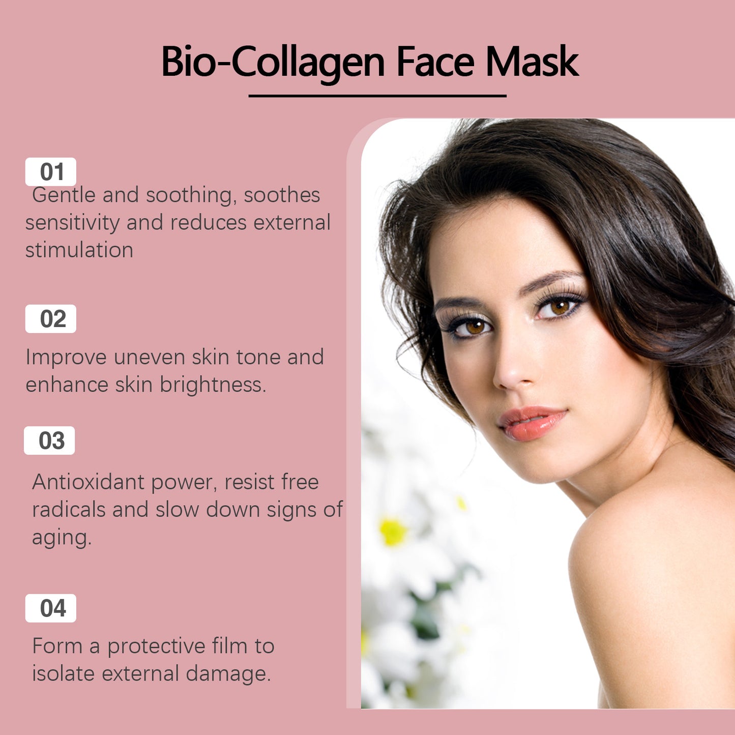 EELHOE Collagen Face Mask (Box Set) - Hydrating & Plumping Facial Sheet Mask for Anti-Aging & Smooth Skin