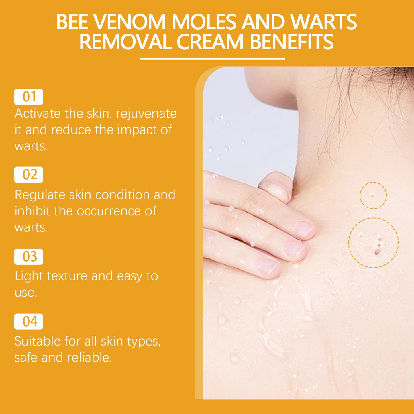 WIYUN Smoothing Skin Balm - Propolis & Arnica Formula for Rough Skin Texture, Moisturizing Cream