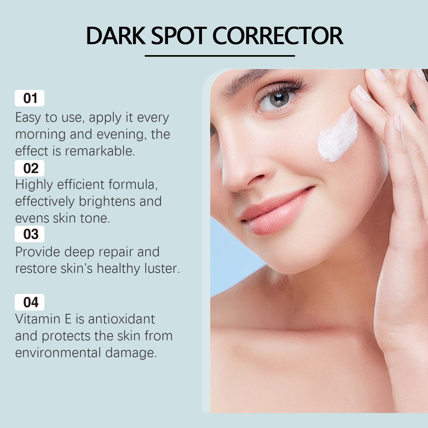 HOYGI Brightening & Dark Spot Serum - with Retinol & Vitamin C to Even Skin Tone, Brighten Complexion