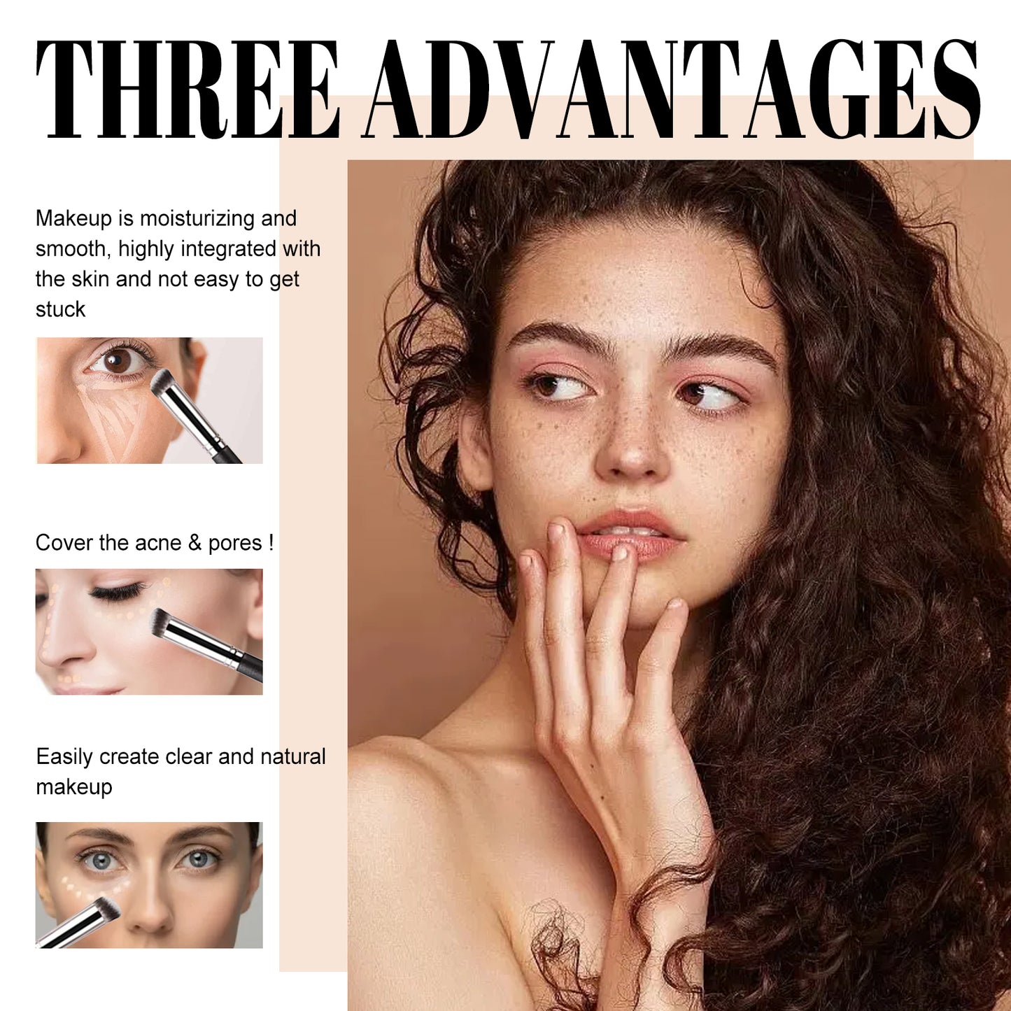 EELHOE Full Coverage Concealer - Hide Dark Circles, Blemishes, and Under-Eye Areas for a Natural Flawless Look