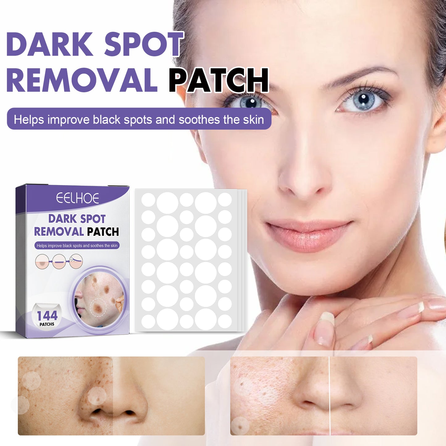 EELHOE Gentle Cleansing Facial Treatment Pads