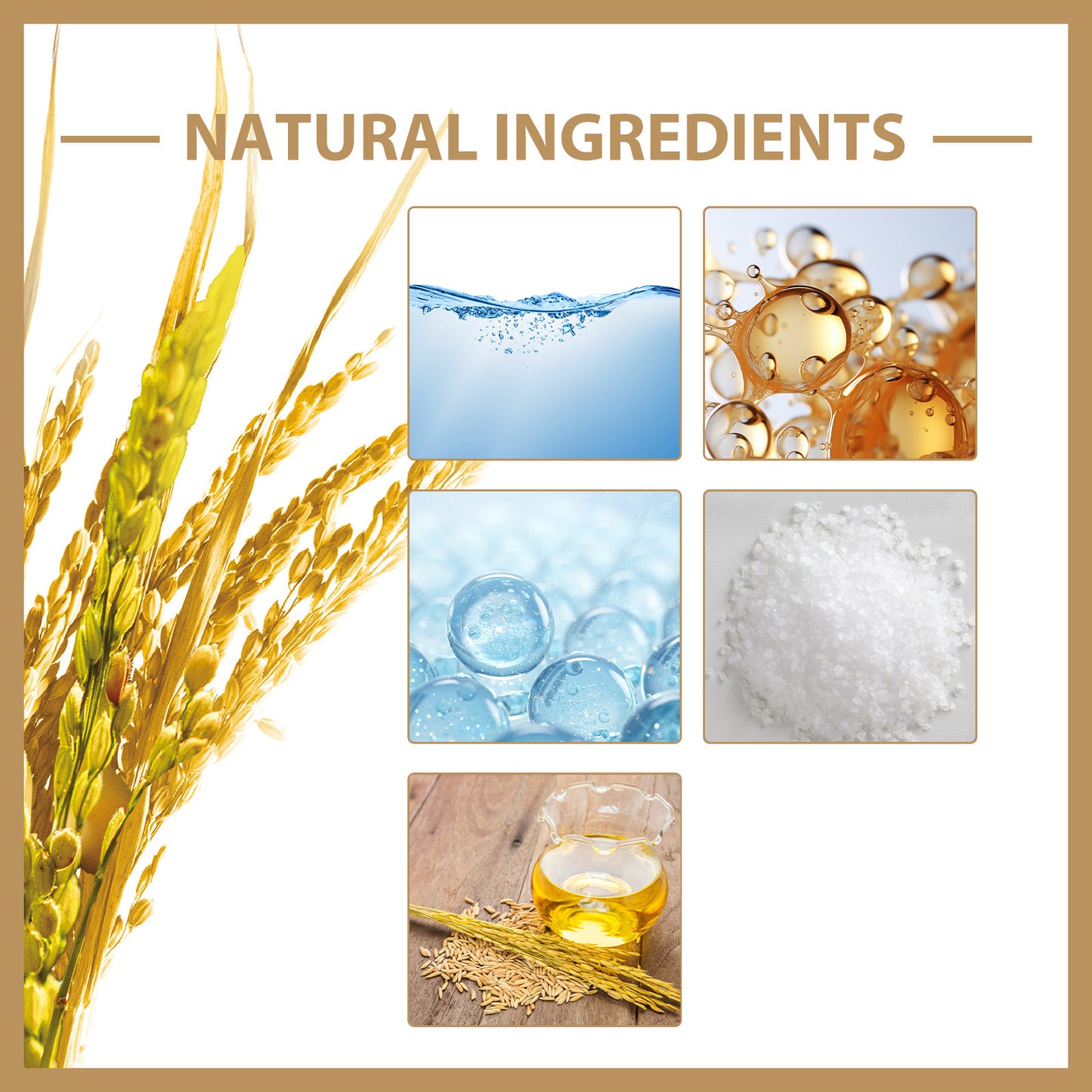 EELHOE Rice Toner for Daily Facial Care - Hydrating, Moisturizing & Brightening Skincare to Balance Oil and Wate