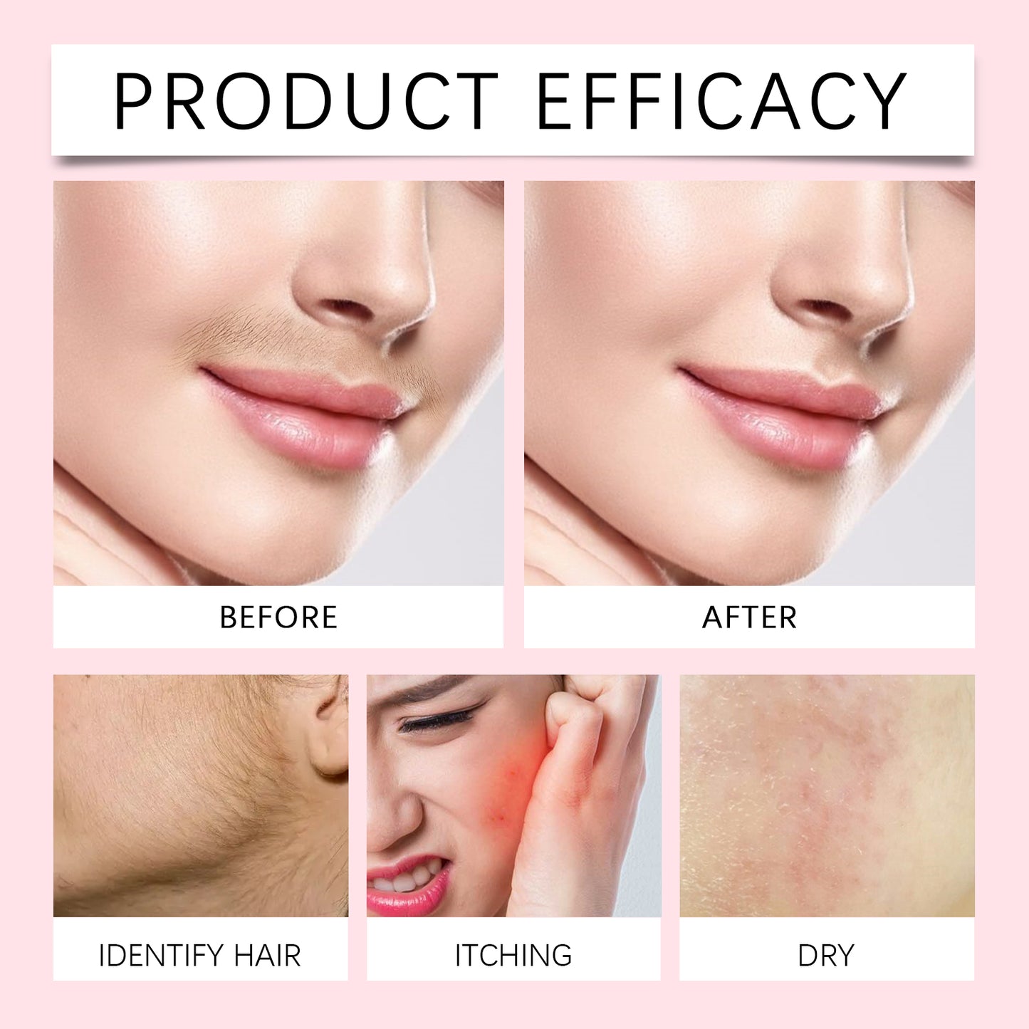Jaysuing Facial Hair Minimizing Spray - Plant-Based Formula, Helps Soften & Reduce Appearance of Fine Hair, Gentle on Skin