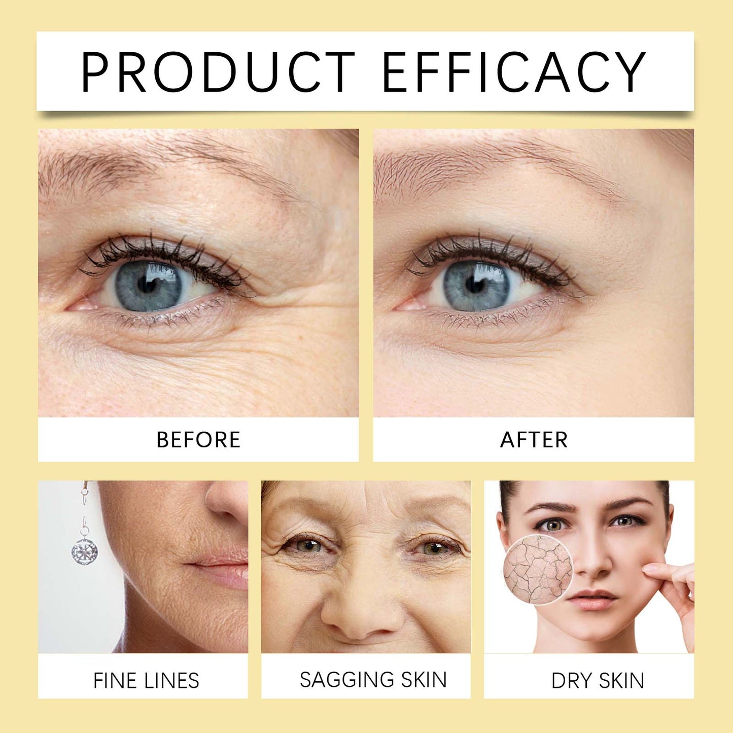 HOYGI Anti-Aging Wrinkle Reduction Serum with Copper Peptide-1 - Rejuvenating Facial Treatment for Youthful Skin