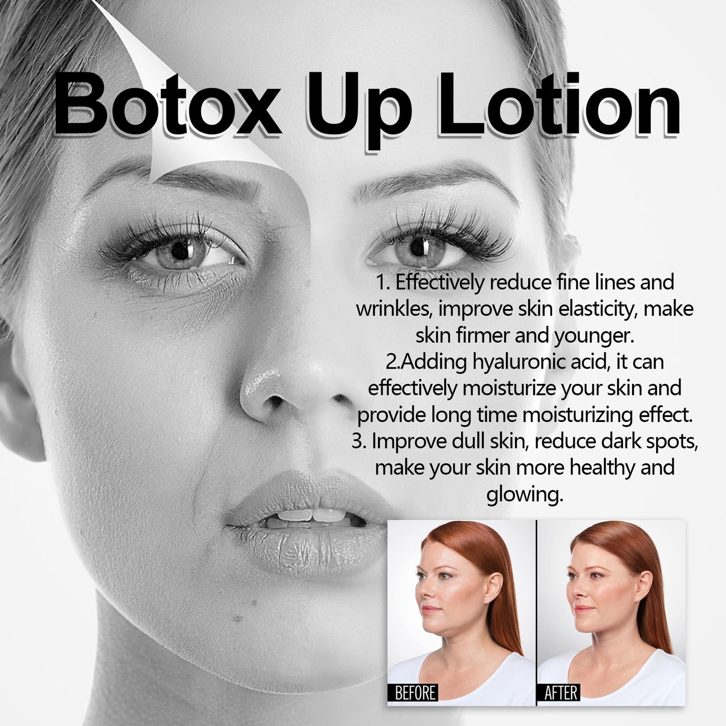 EELHOE Advanced Lifting & Smoothing Face Lotion - Anti-Aging Moisturizer for Wrinkles and Firmness