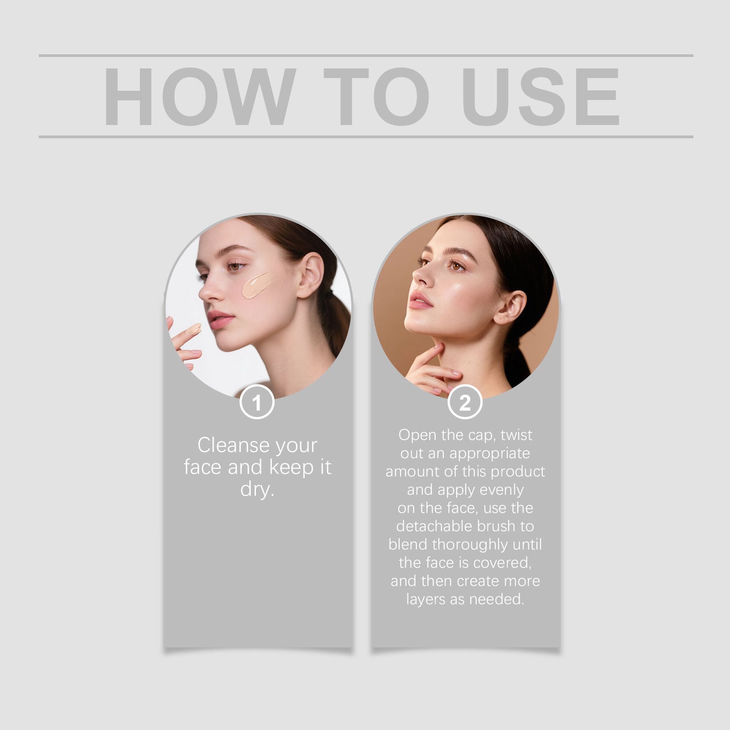 zephoco 2-in-1 Color Adjusting Foundation Stick - Lightweight, Natural Matte Finish, Buildable Coverage, Cruelty-Free
