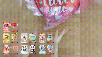 Dowmoo Romantic Balloon Garland Kit - Valentine's Day Proposal, Wedding, Anniversary, Birthday Party Decorations