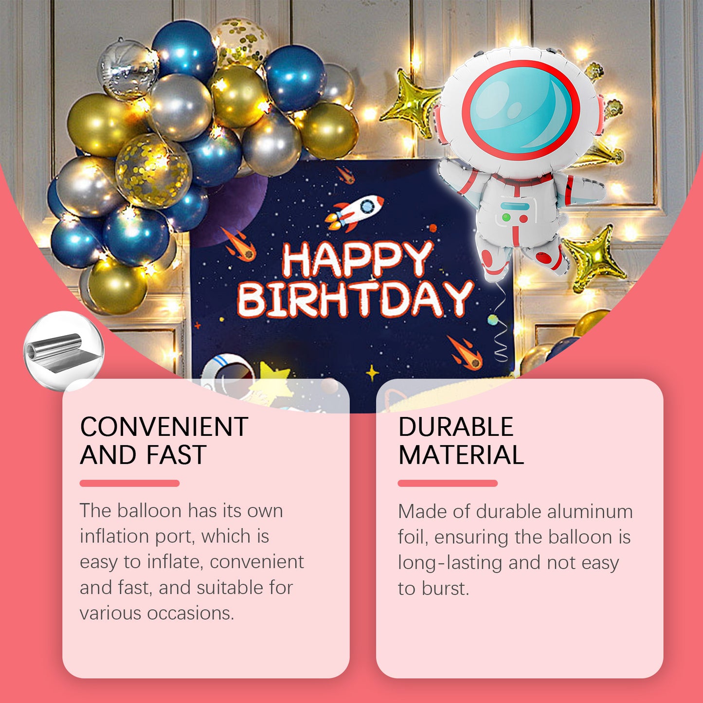 Dowmoo Romantic Balloon Garland Kit - Valentine's Day Proposal, Wedding, Anniversary, Birthday Party Decorations