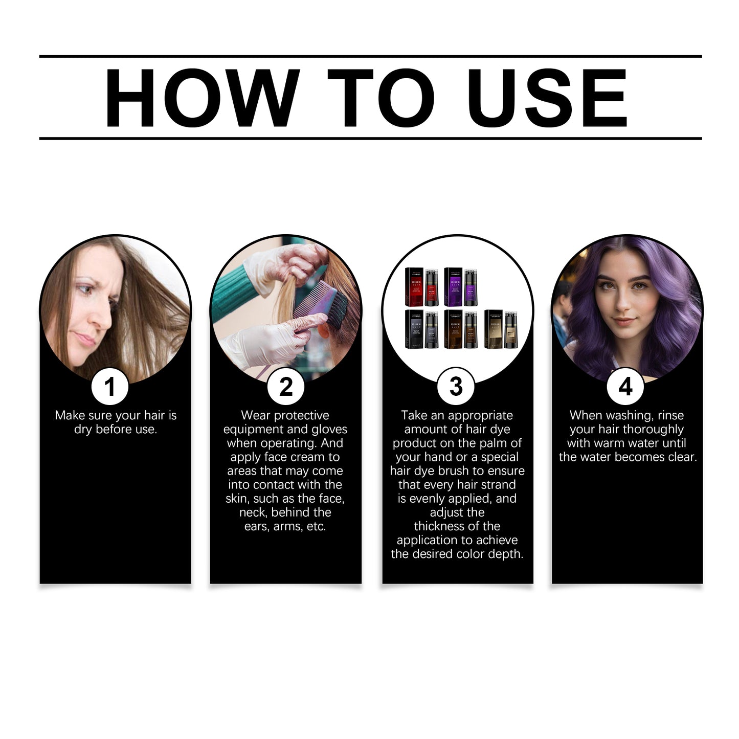 EELHOE Plant-Based Color-Depositing Shampoo