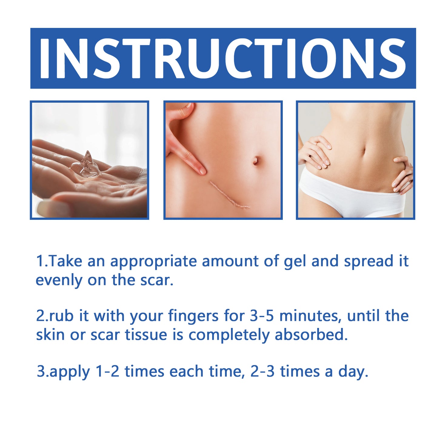 JAYSUING Scar Cream with Aloe Vera Extract - Visibly Reduces Appearance of Scars, Moisturizes & Soothes Skin