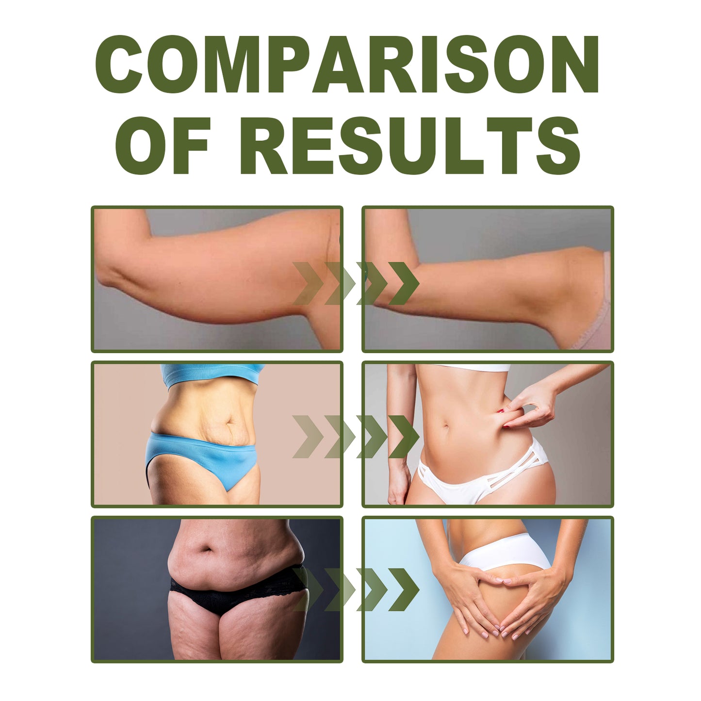 OceAura Green Coffee Bean Oil Firming Cream - Intensely Hydrating, Tightening & Smoothing Body Lotion for Soft, Supple Skin