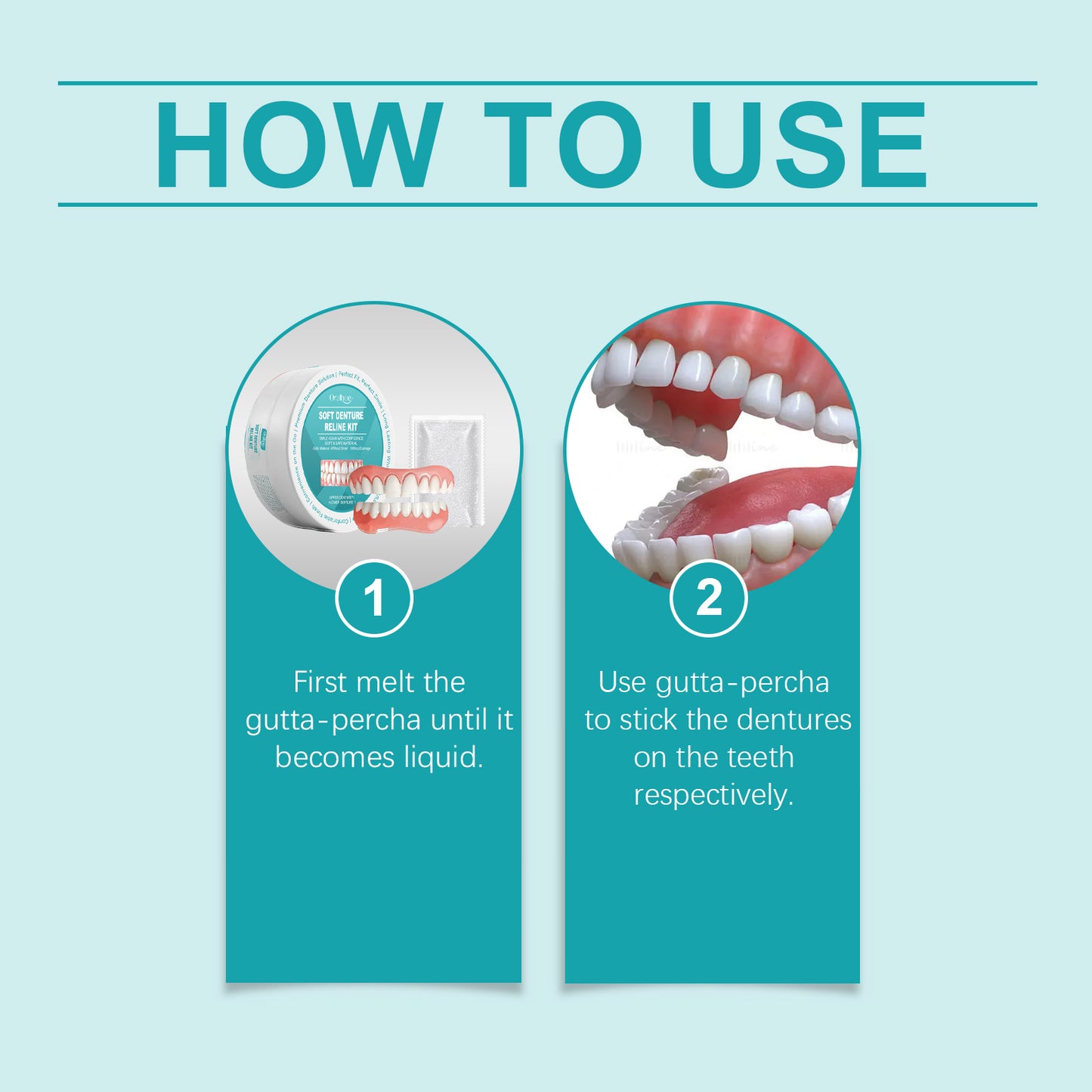 Oralhoe Temporary Cosmetic Tooth Cover - Smile Enhancer for Special Occasions, Non-Permanent, Fits Over Existing Teeth
