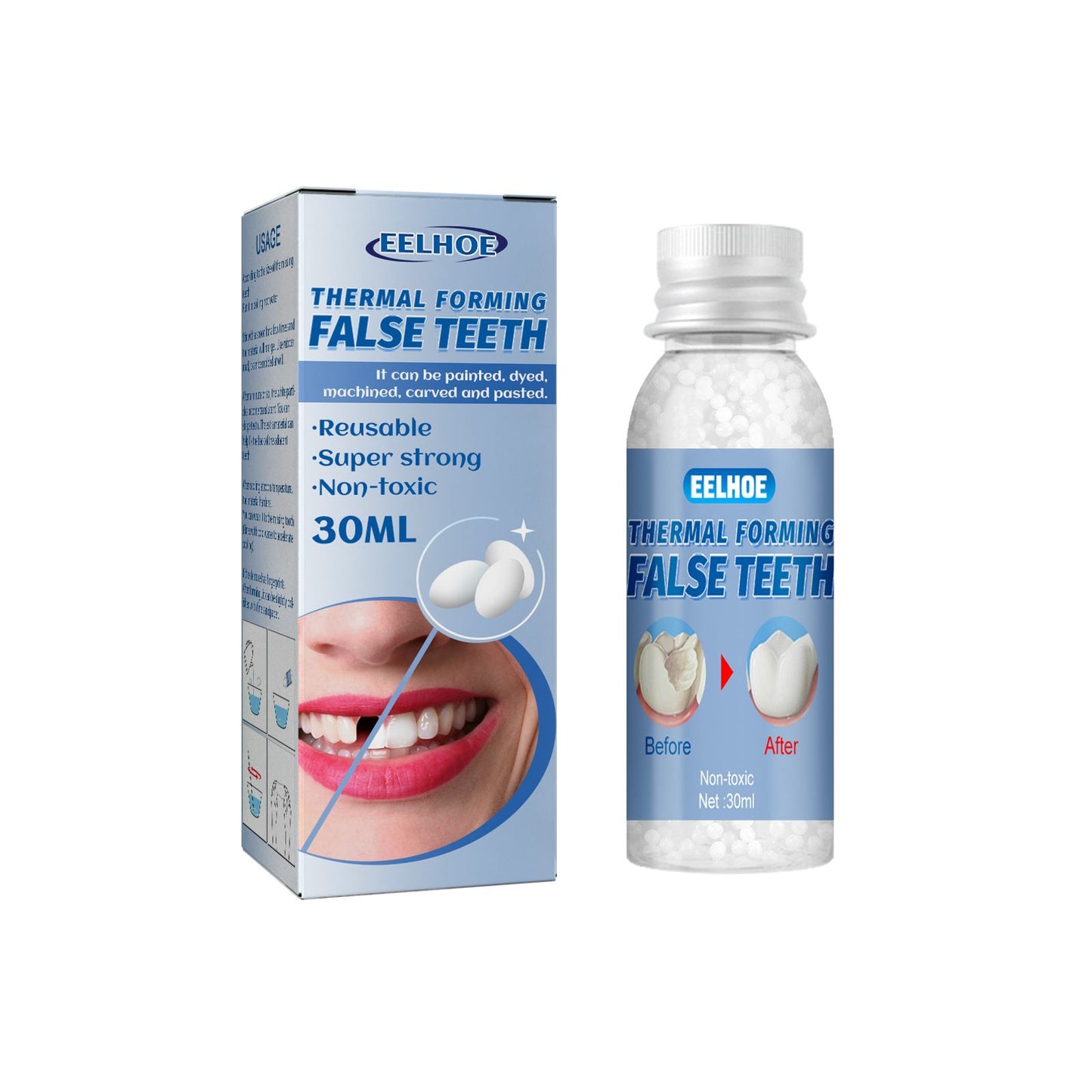 EELHOE Moldable Temporary Dental Filling Gel (30ml)