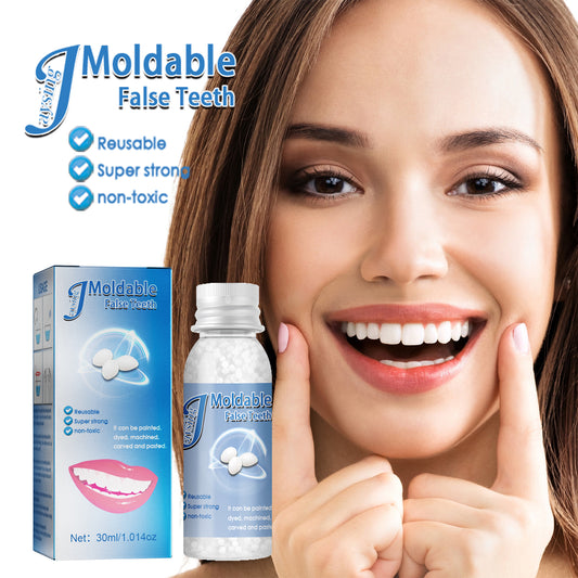 Jaysuing Temporary Tooth Repair Kit - Moldable Filling & Cap for Lost Fillings or Chipped Teeth, Dental Emergency Kit, Cosmetic Use